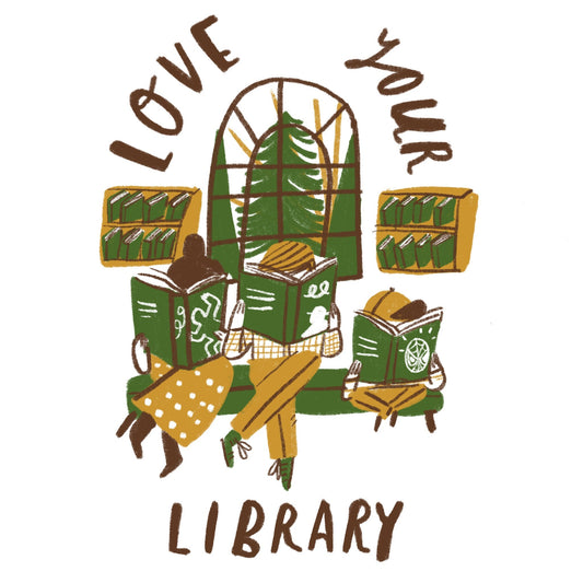 Love your library print