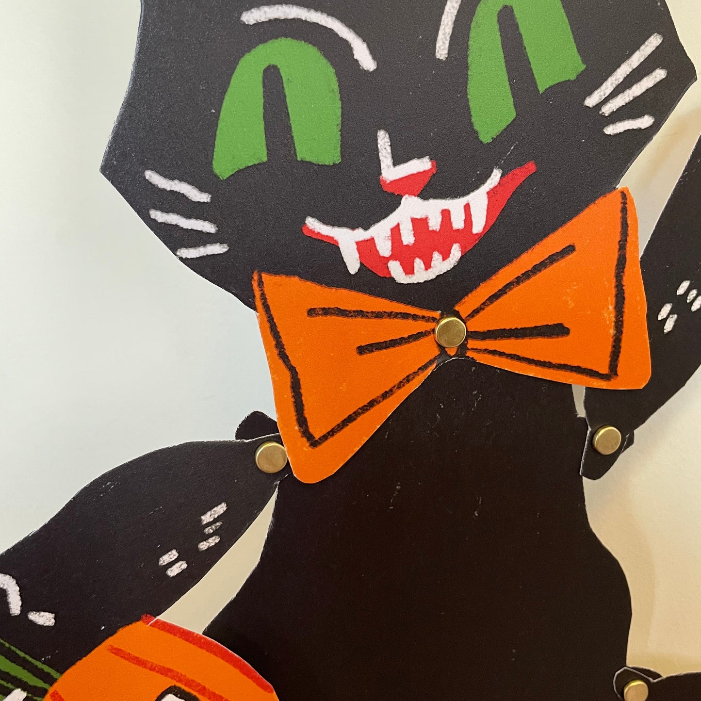 Halloween cat wall hanging