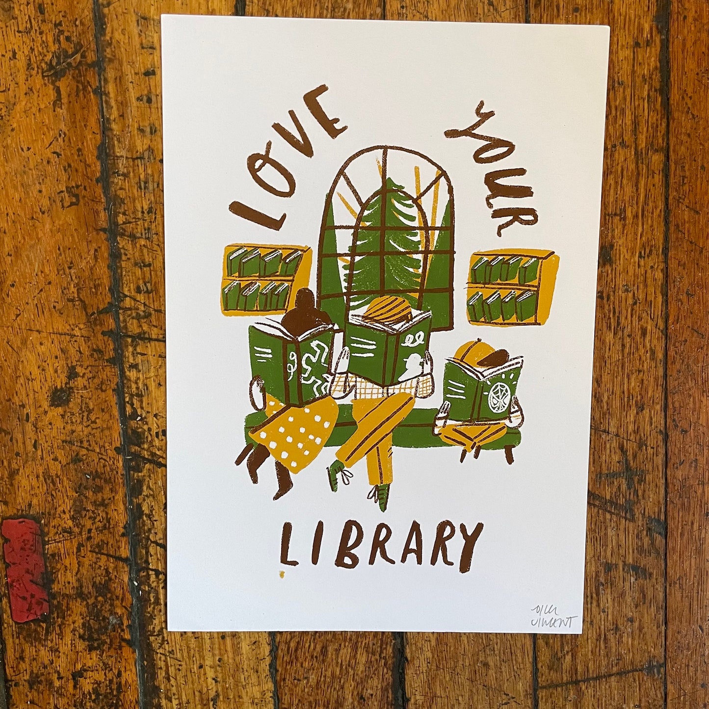 Love your library print