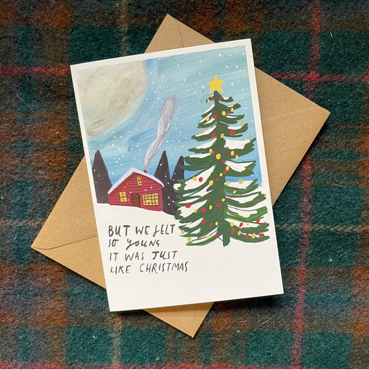 Just like Christmas card