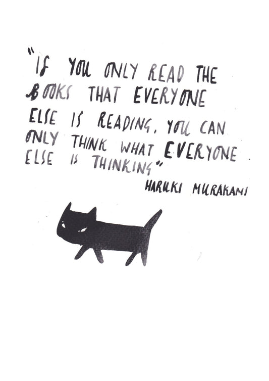 Murakami Postcard